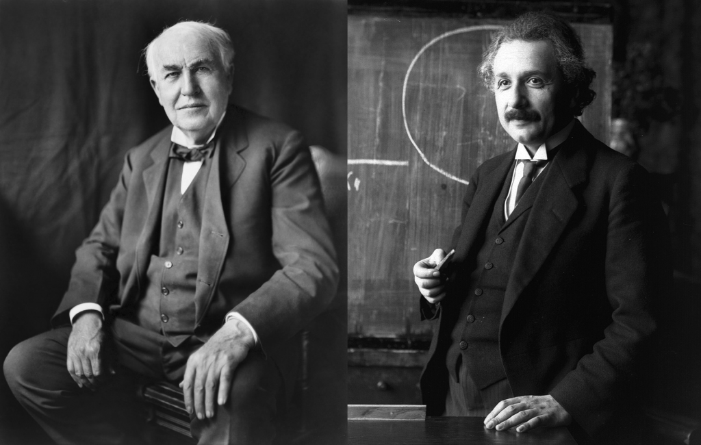 エジソンとアインシュタイン