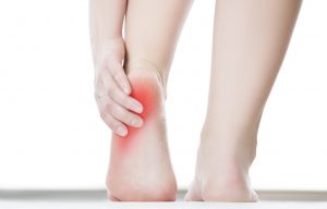 Pain in the female foot